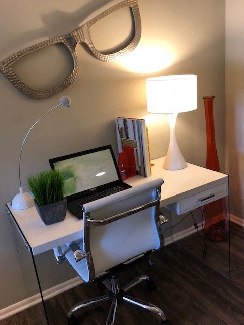 Work Station in 1-Bedroom Apartment Home
